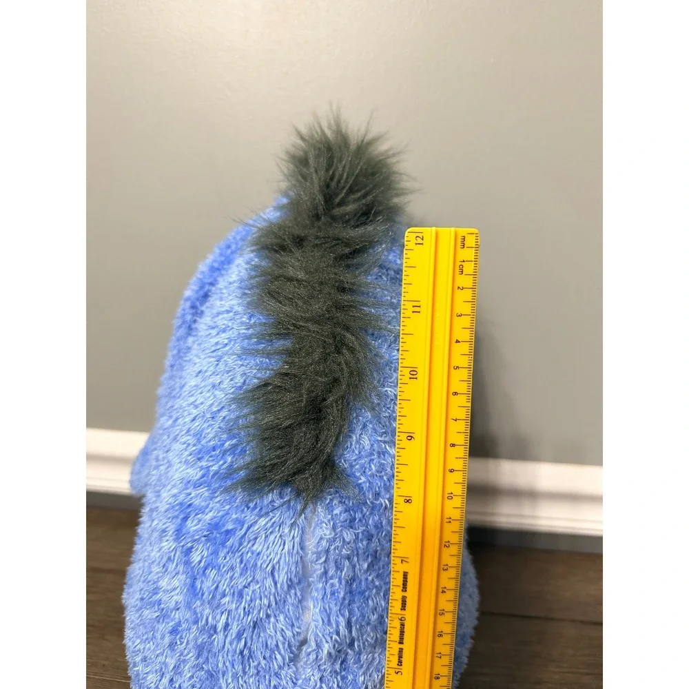 Disney Eeyore Plush Winnie the Pooh Blue Sherpa Textured‎ Stuffed Animal 12